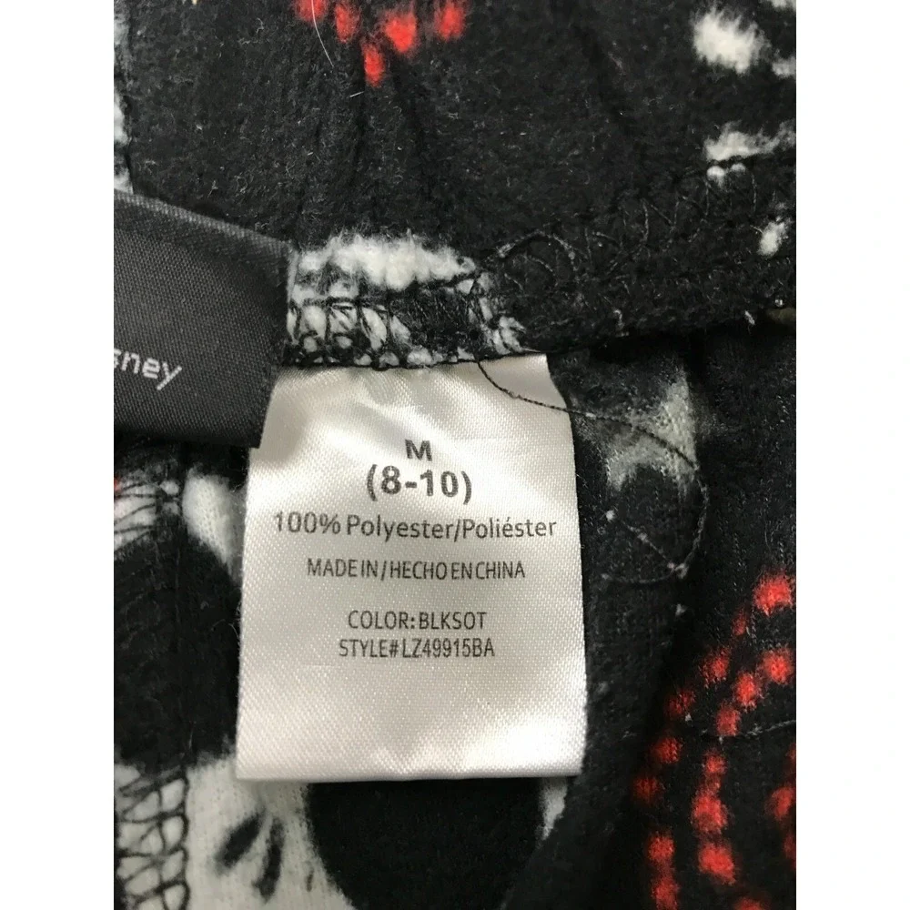 Disney PJ Pants, Women's Medium, The Nightmare Before Christmas, Cuffed, Fleece - Picture 8 of 10